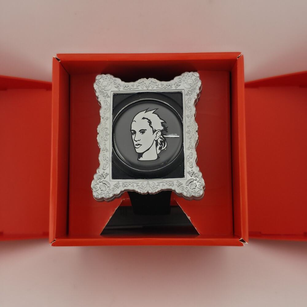 New Limited Swiss Swatch Art Special SUOZ121 Portrait Jeremy Scott 41mm Watch